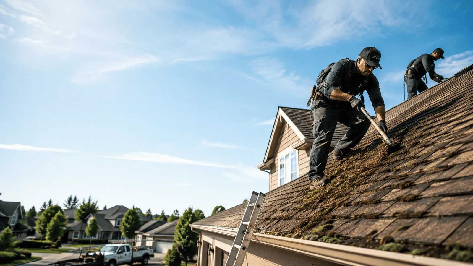 Roof Moss Removal in Perry Hall, MD near me